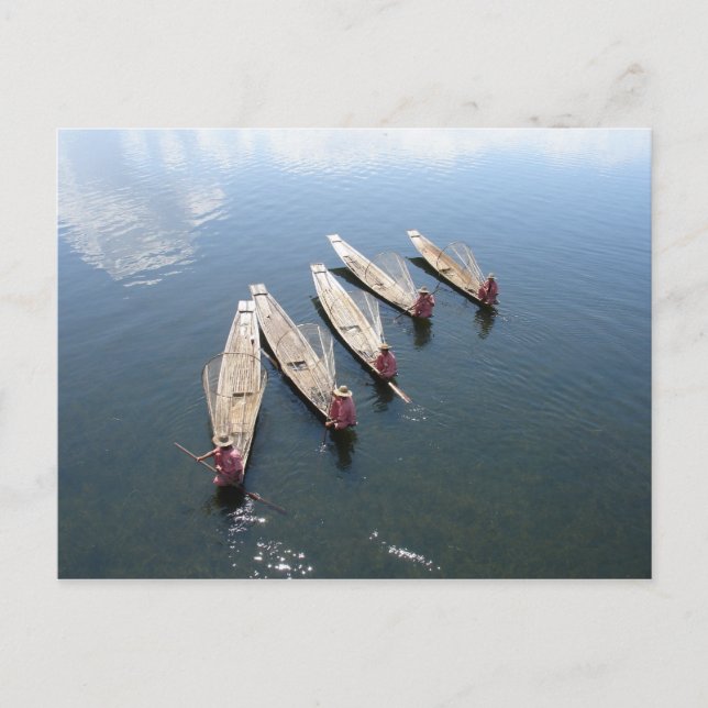 Fishing boat 1 postcard (Front)