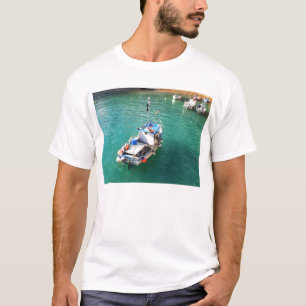 Fishing boat at high tide T-Shirt