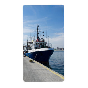 Fishing boat at mooring