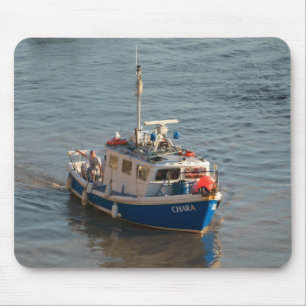 Fishing Boat, Cardiff Bay Mouse Pad