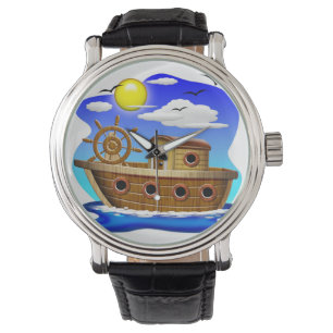 Fishing Boat Cartoon  Watch