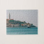 Fishing Boat Near Rovinj Croatia Jigsaw Puzzle<br><div class="desc">A lovely jigsaw puzzle featuring a fishing boat in the waters near Rovinj, Croatia.
Details include the seagulls that are following the boat.
The distinct town architecture can be seen clearly in the background.
A challenging puzzle for any enthusiast.</div>