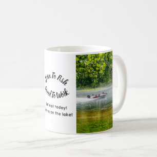 Fishing Boat On The Move Coffee Mug