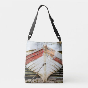 Fishing Boat Tote bag - over the shoulder tote bag