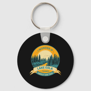 Fishing Boating Camping Lake Vacation Lake Eola Key Ring