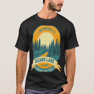 Fishing Boating Camping Lake Vacation Ozark Lake T-Shirt