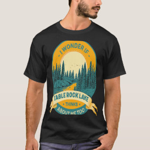 Fishing Boating Camping Lake Vacation Table Rock L T-Shirt