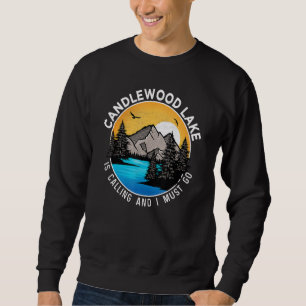 Fishing Boating Camping Lakeview Candlewood Lake Sweatshirt