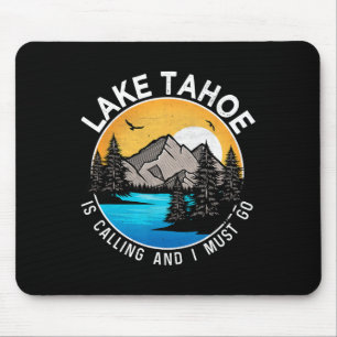 Fishing Boating Camping - Lakeview Lake Tahoe 1 Mouse Pad