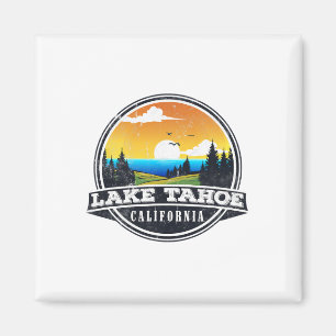 Fishing Boating Camping - Lakeview Lake Tahoe Magnet