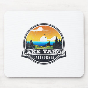 Fishing Boating Camping - Lakeview Lake Tahoe Mouse Pad