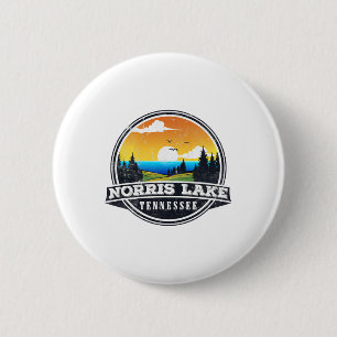 Fishing Boating Camping - Lakeview Norris Lake 6 Cm Round Badge