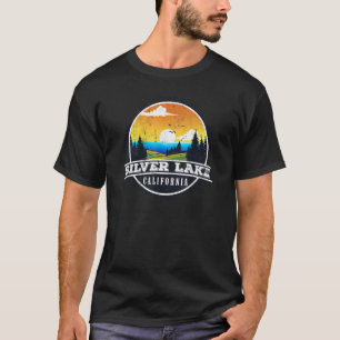 Fishing Boating Camping Lakeview Silver Lake T-Shirt