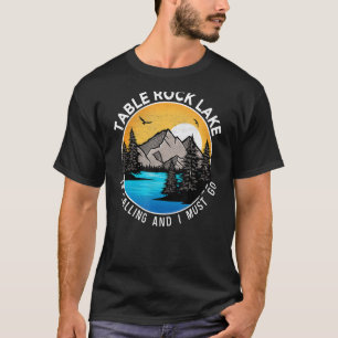 Fishing Boating Camping Lakeview Table Rock Lake T-Shirt