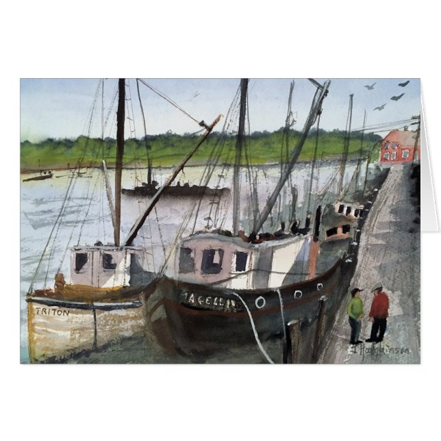 FISHING BOATS (Front Horizontal)