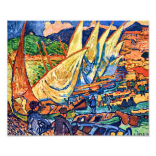 Fishing Boats, Collioure   Andre Derain   Photo Print
