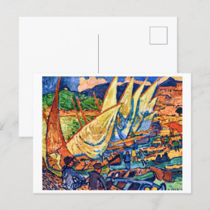 Fishing Boats, Collioure Andre Derain Postcard
