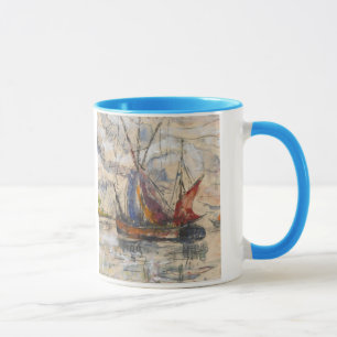 Fishing Boats in La Rochelle, c.1919-21 Mug