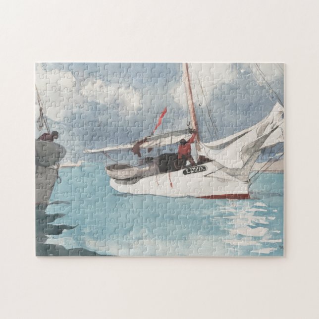 Fishing Boats, Key West Jigsaw Puzzle (Horizontal)