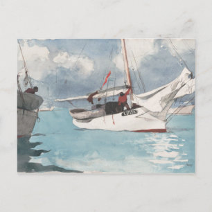 Fishing Boats, Key West Postcard