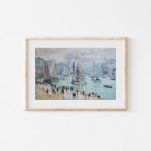 Fishing Boats Leaving the Harbor Claude Monet Poster