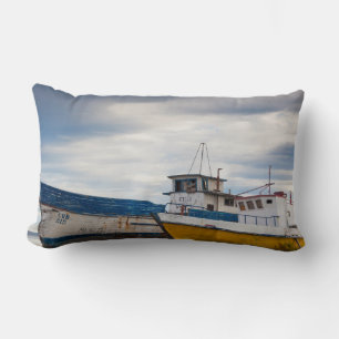 Fishing boats lumbar cushion