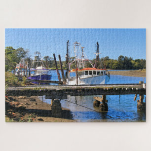Fishing boats, New South Wales, Australia Jigsaw Puzzle
