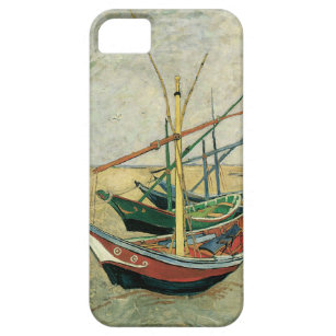 Fishing Boats on the Beach by Vincent van Gogh Case For The iPhone 5