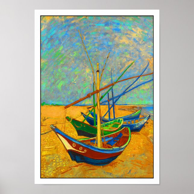 Fishing Boats Poster (Front)