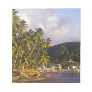 Fishing boats, Soufriere, St Lucia, Caribbean Notepad