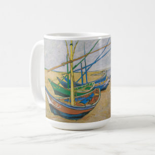 Fishing Boats   Vincent van Gogh Coffee Mug