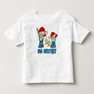 Fishing Buddies Big Brother Toddler T-Shirt