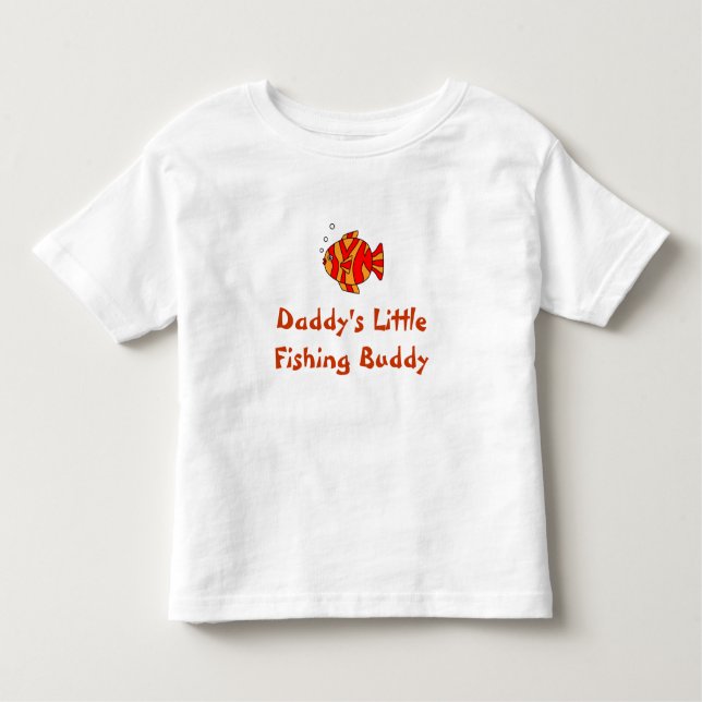 Fishing Buddy Toddler T-Shirt (Front)