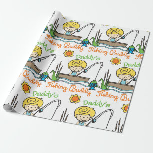 Fishing Buddy Wrapping Paper