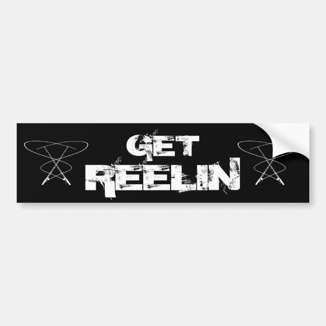 Fishing bumper sticker (Front)