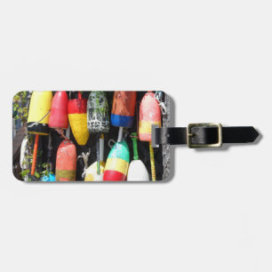 Fishing Buoys- Maine Luggage Tag