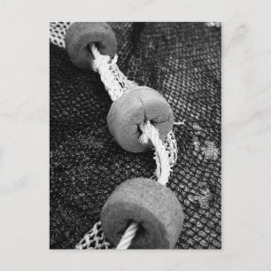 Fishing buoys postcard