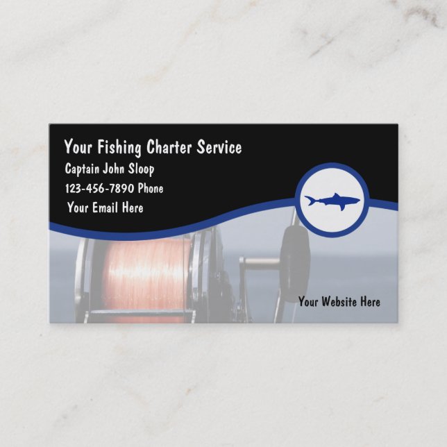 Fishing Business Cards (Front)