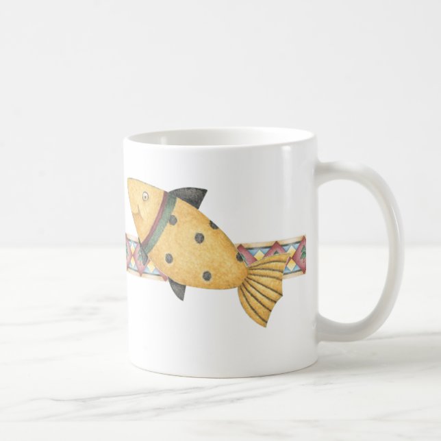 Fishing Cabin Coffee Mug (Right)