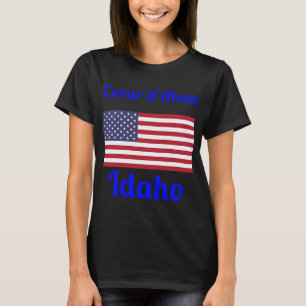 Fishing Camouflage US American Flag Fish Fisherman T-Shirt