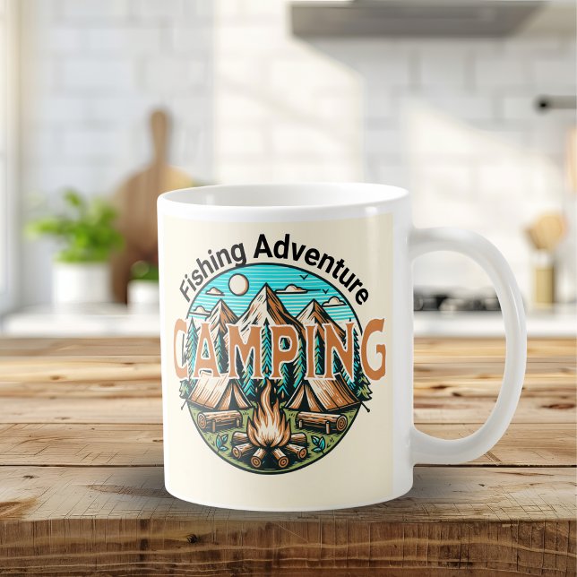 Fishing/ Camping Adventure Mug (Creator Uploaded)