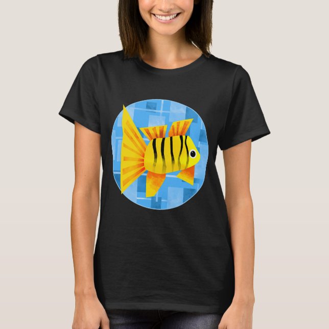Fishing cat #4 T-Shirt (Front)