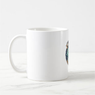 Fishing Cat Cute Cat T-Shirt Design - Fishing Cat Coffee Mug