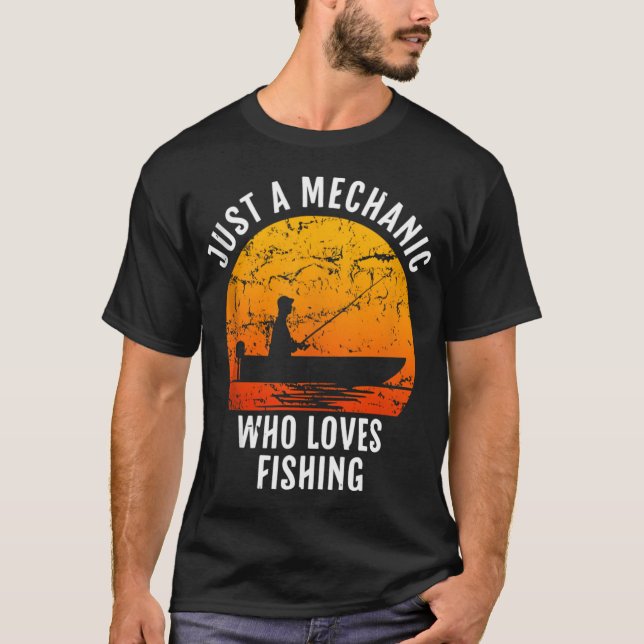 Fishing cat T-Shirt (Front)