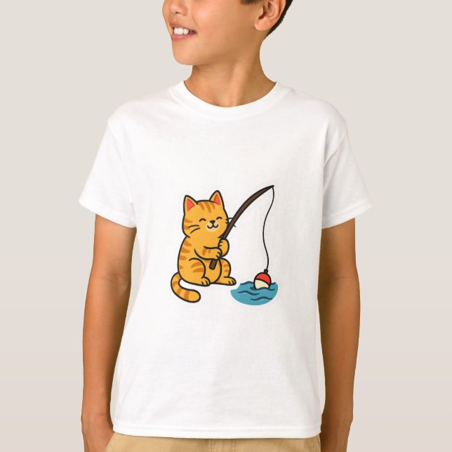 Fishing Cat - T-Shirt (Front)
