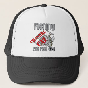 Fishing Channel Cat The Reel Deal Fishing Trucker Hat