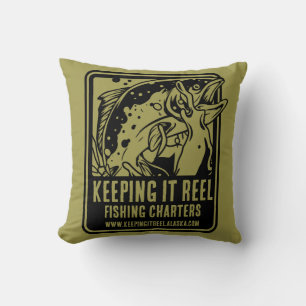 Fishing Charters And Club Accessories Cushion