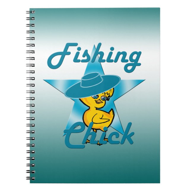 Fishing Chick #7 Notebook (Front)