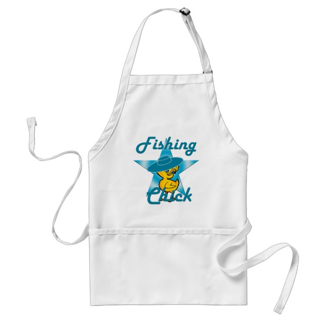 Fishing Chick #7 Standard Apron (Front)