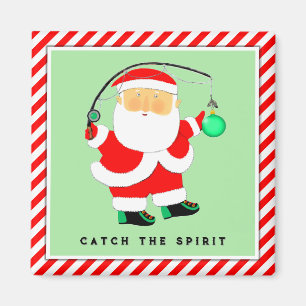 Fishing Christmas Stocking Stuffers Magnet